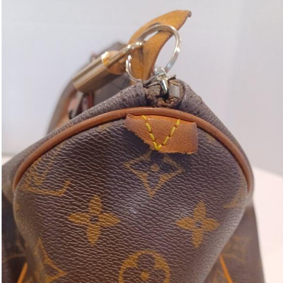 Authentic Louis Vuitton Monogram Speedy A0140 - Picture 12 of 13